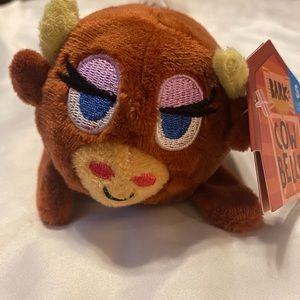 NWT BARK Cow Belle Dog Toy